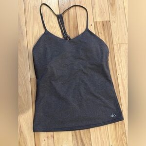 ALO Yoga Charcoal Tank Top